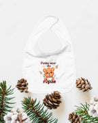 "Petite star du repas" - Bavoir bébé