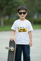 T-shirt Villain enfant – Born To Break The Rules/Kids Pop Co'