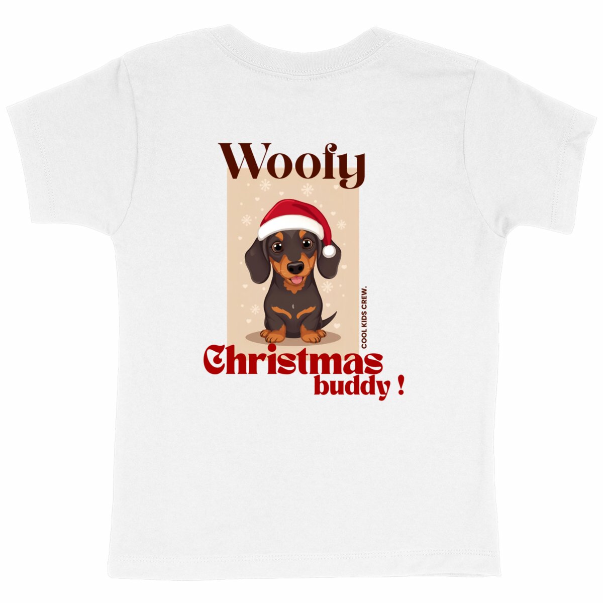Woofy Christmas Premium - Collection de Noël - dos_blanc