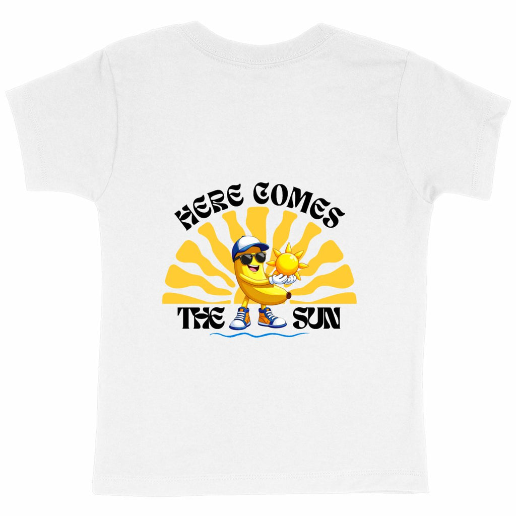 LITTLE SUNSHINE – Le t-shirt qui rayonne de bonne humeur - dos_blanc