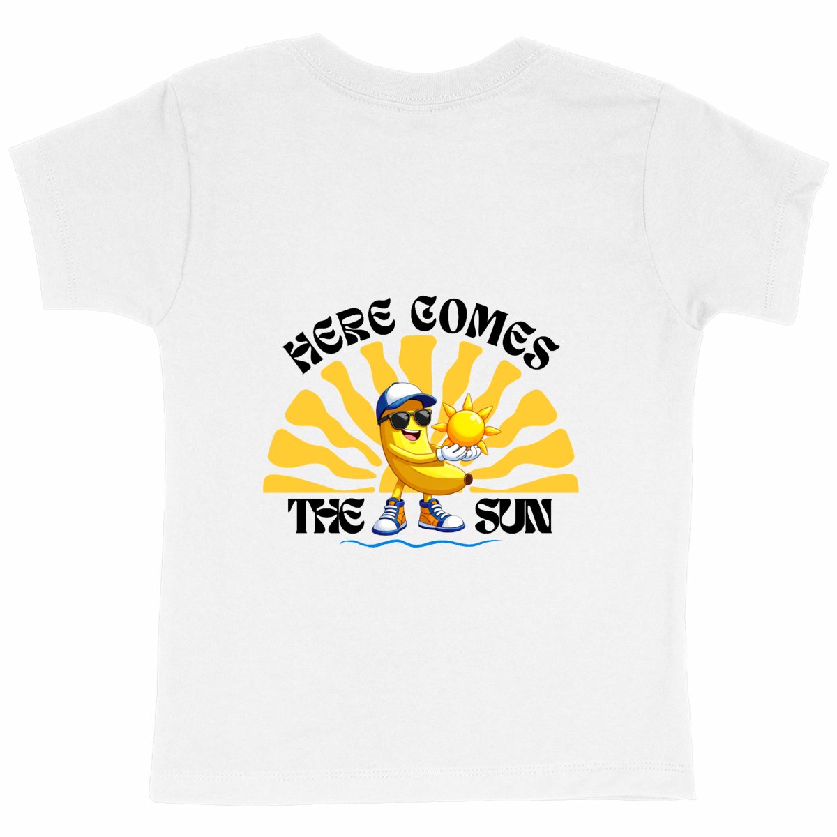 LITTLE SUNSHINE – Le t-shirt qui rayonne de bonne humeur - dos_blanc