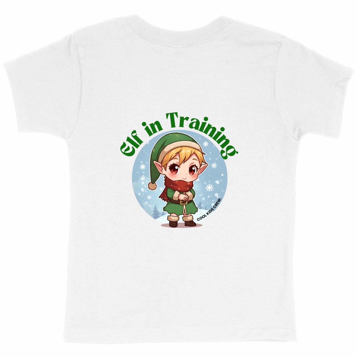 Elf in Training Premium - Collection de Noël - dos_blanc