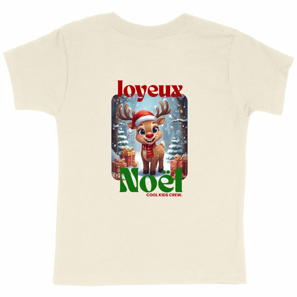 Petits rennes Premium - Collection de Noël  - dos_naturel