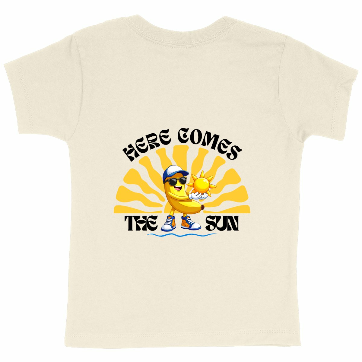 LITTLE SUNSHINE – Le t-shirt qui rayonne de bonne humeur - dos_naturel