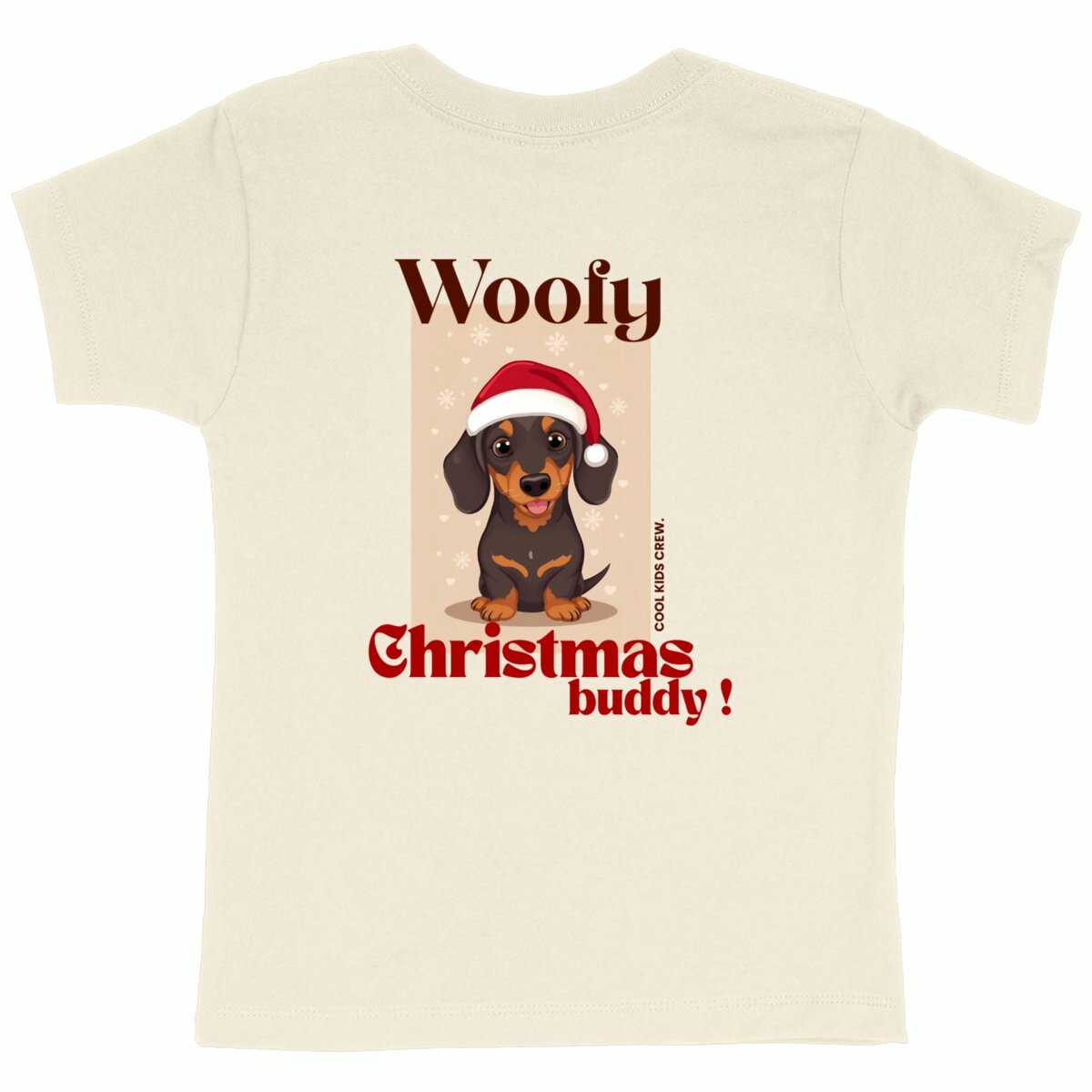 Woofy Christmas Premium - Collection de Noël - dos_naturel