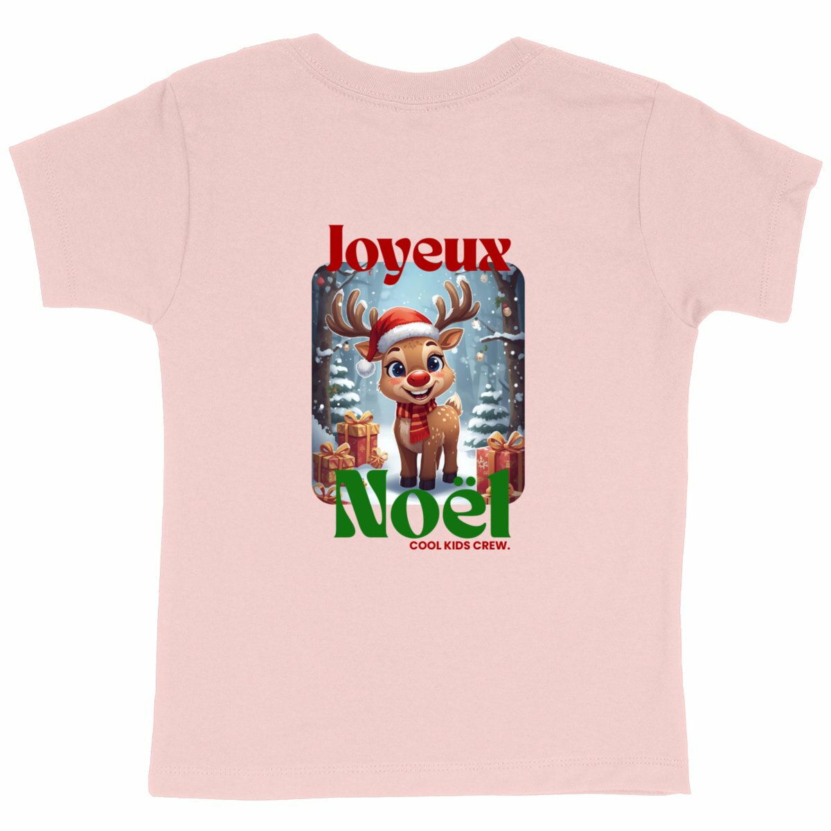Petits rennes Premium - Collection de Noël  - dos_rose