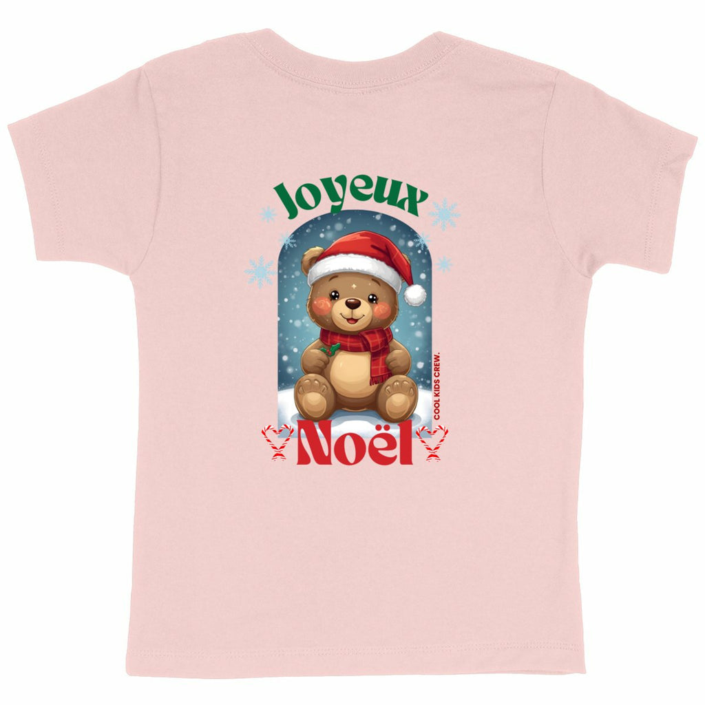 Ourson de Noël Premium - Collection de Noël - dos_rose