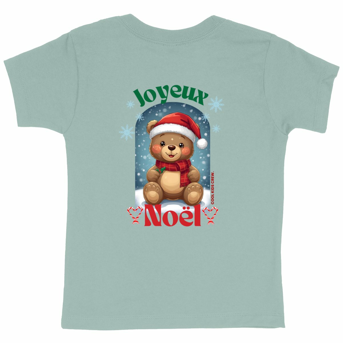 Ourson de Noël Premium - Collection de Noël - dos_vert