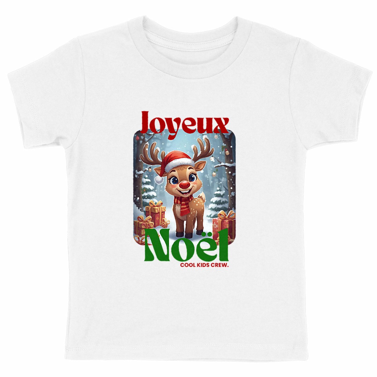 Rudolphe Kids Pop - Collection de Noël - face_blanc