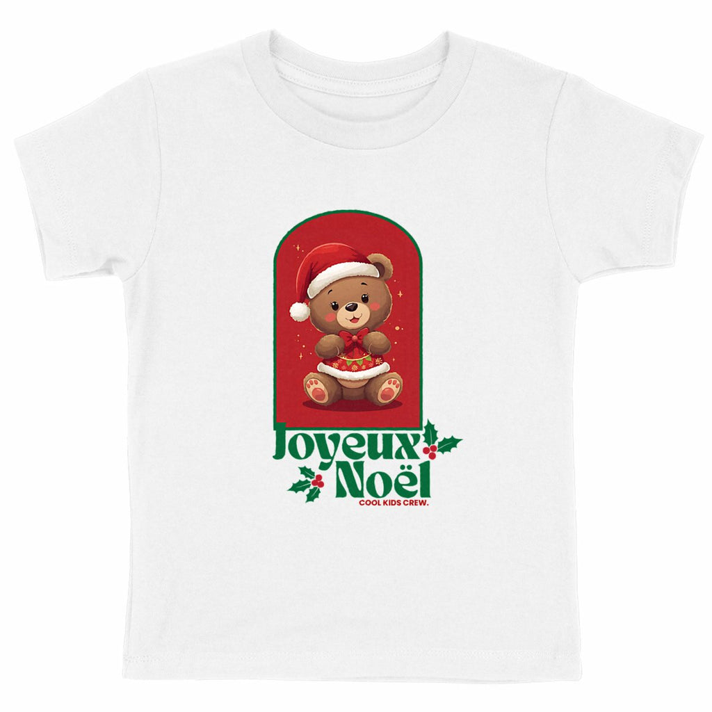 Ourson Kids Pop - Collection de Noël - face_blanc