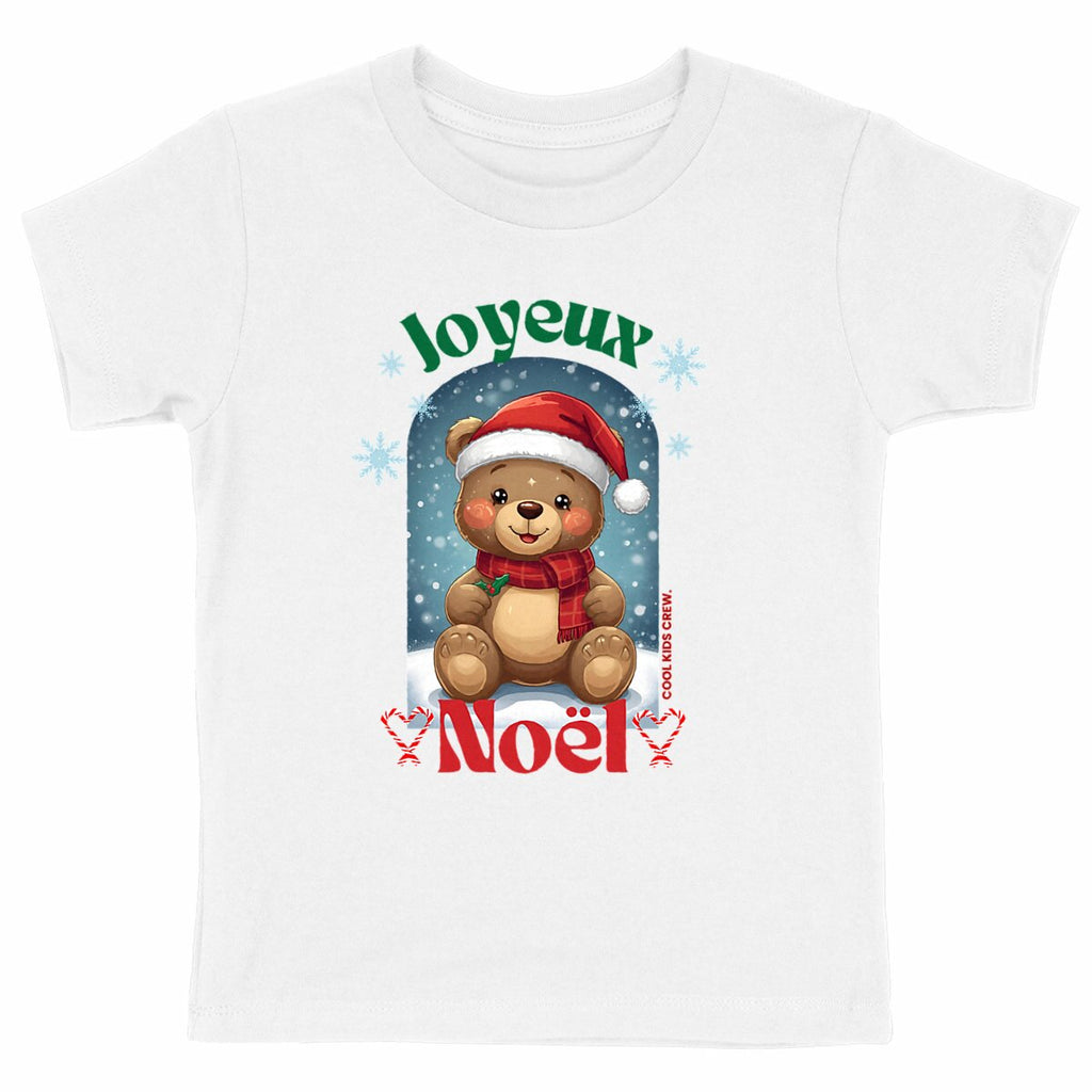Ourson Kids Pop - Collection de Noël - face_blanc