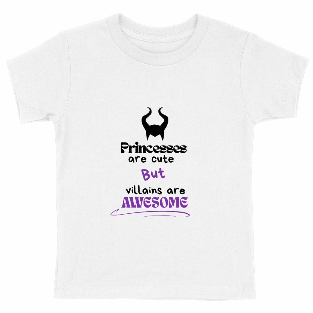T-shirt enfant – Princesses & villains/Kids Pop  - face_blanc