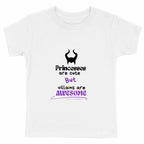 T-shirt enfant – Princesses & villains/Kids Pop  - face_blanc