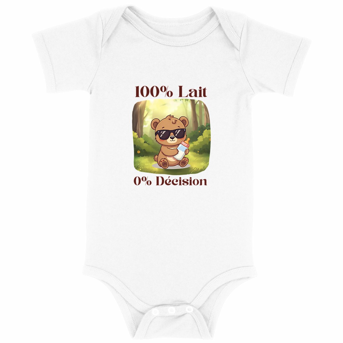 Body humour 100% lait - Cool Kids Crew - face_blanc