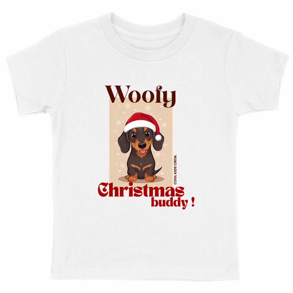 Woofy Christmas Kids Pop - Collection de Noël  - face_blanc