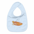 “Trop cool pour rester propre” — Bavoir bébé - face_bleu