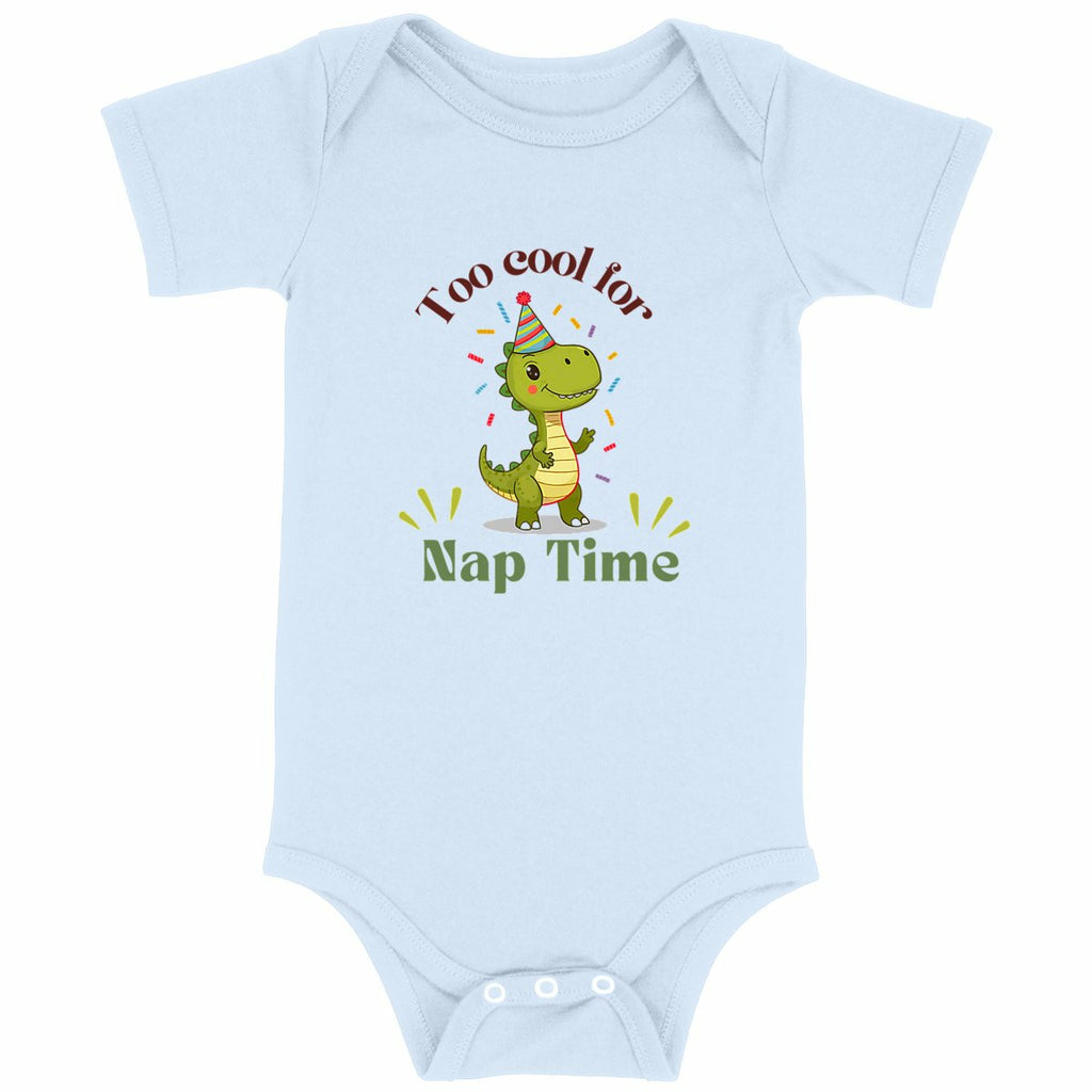 Too cool for nap time - body bébé - face_bleu