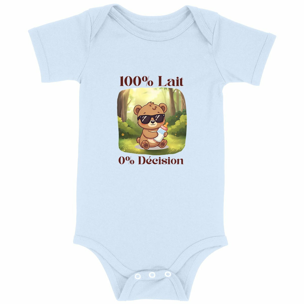 Body humour 100% lait - Cool Kids Crew - face_bleu