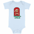 Joyeux Noël ourson 2 - Body bébé - face_bleu