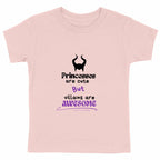 T-shirt enfant – Princesses & villains/Kids Pop  - face_rose