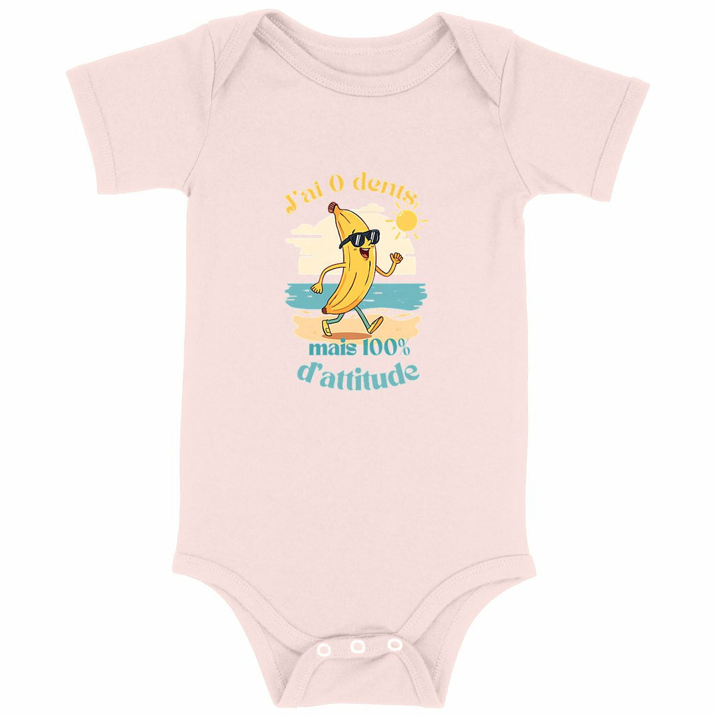 Body Humour banane - Cool Kids Crew - face_rose