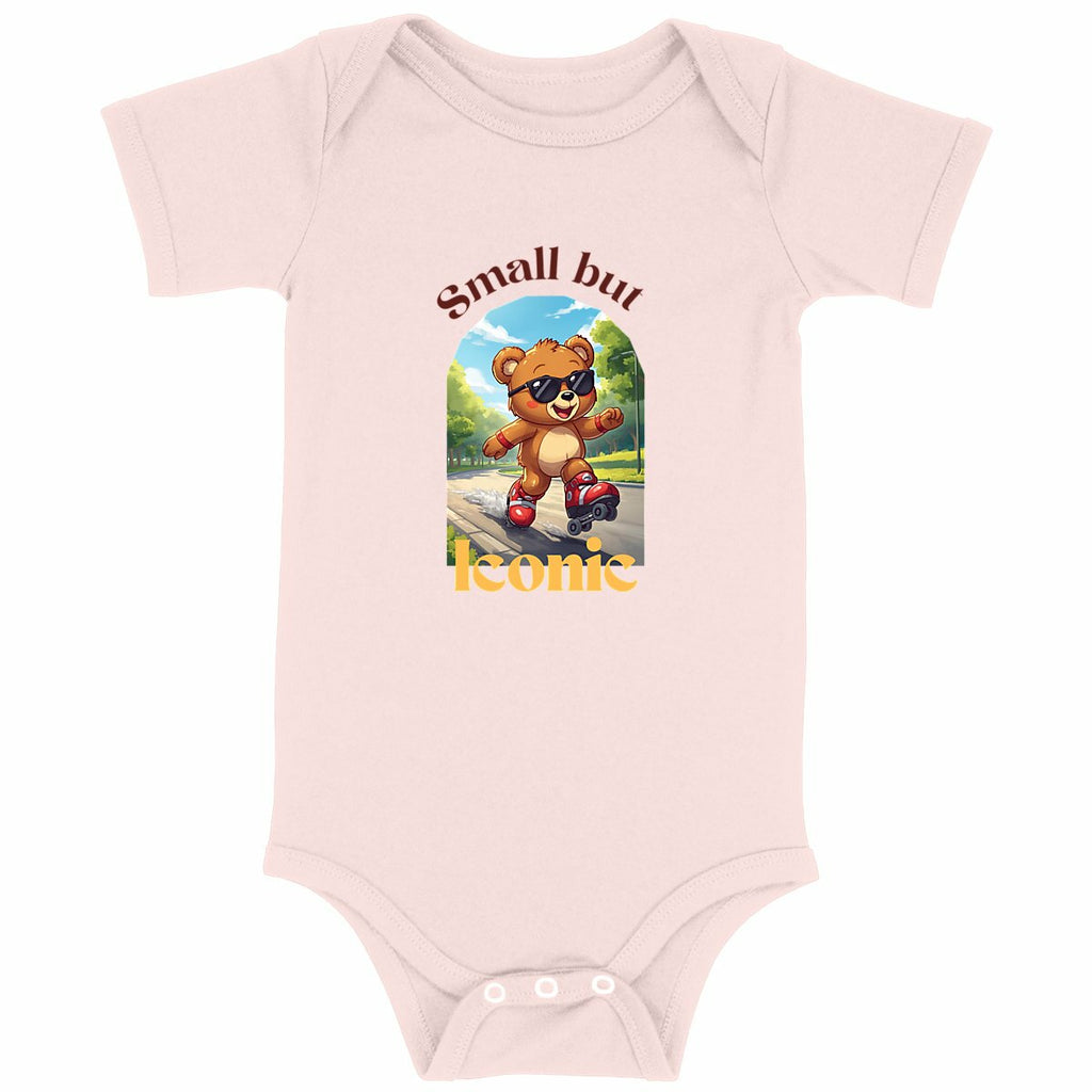 Small but iconic - Body bébé - face_rose