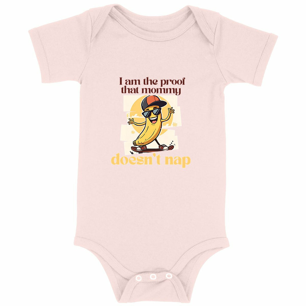 Proof that mommy doesn’t nap - Body bébé - face_rose