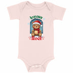 Joyeux Noël ourson - Body bébé - face_rose