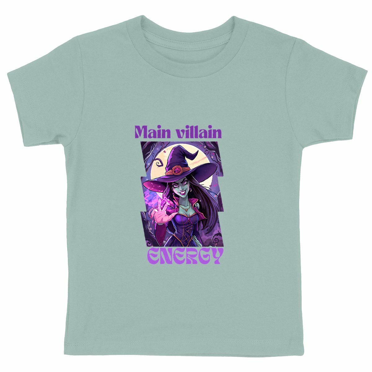 T-shirt enfant – Main Villain Energy/Kids Pop Co' - face_vert