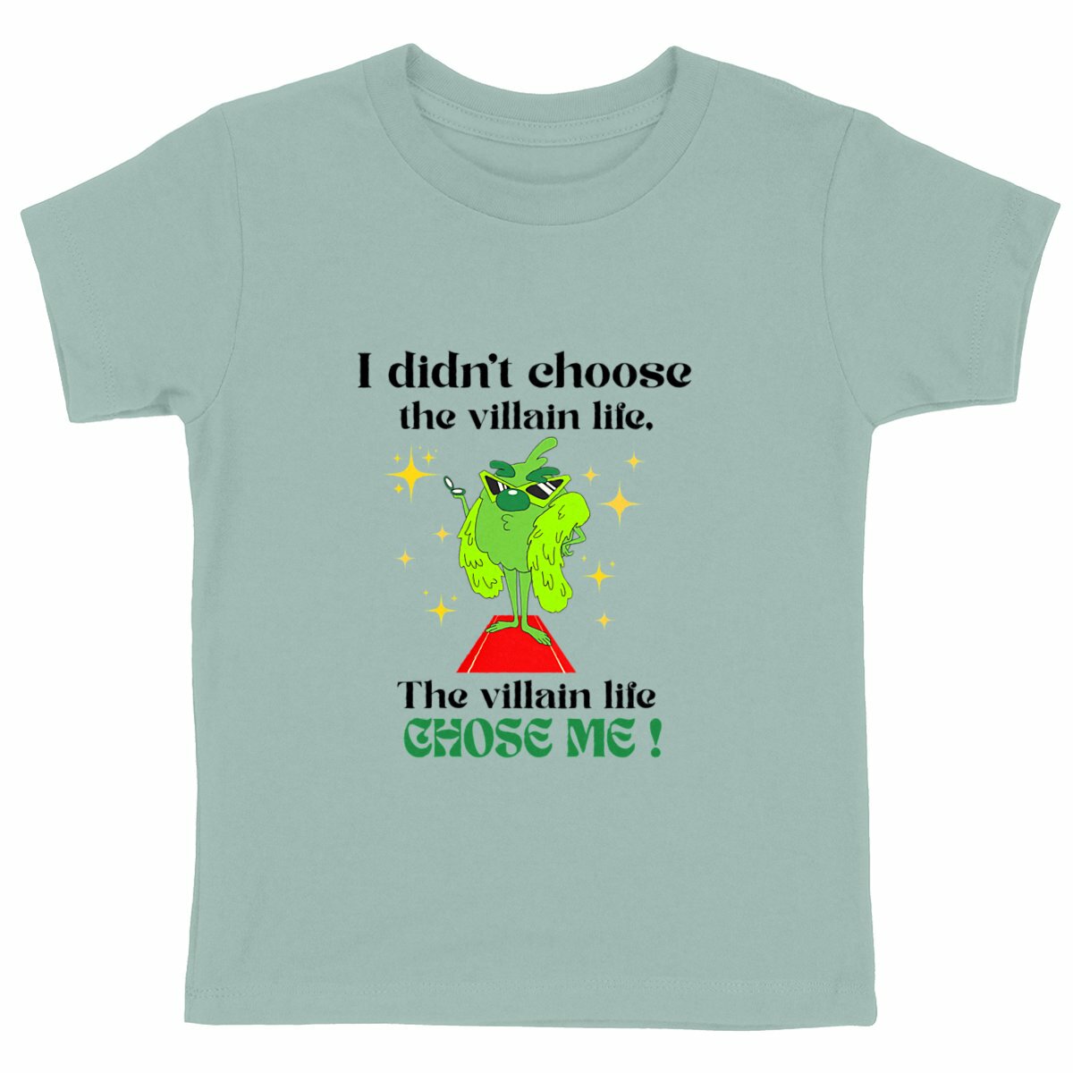 T-shirt "Villain" enfant – The Villain Life/Kids Pop Co' - face_vert