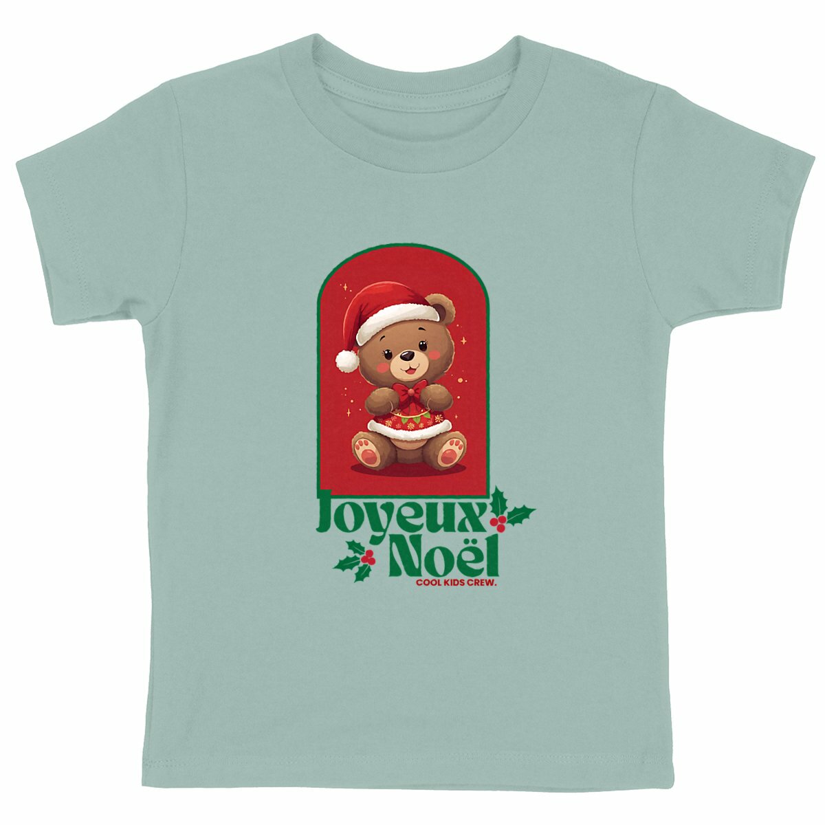 Ourson Kids Pop - Collection de Noël - face_vert